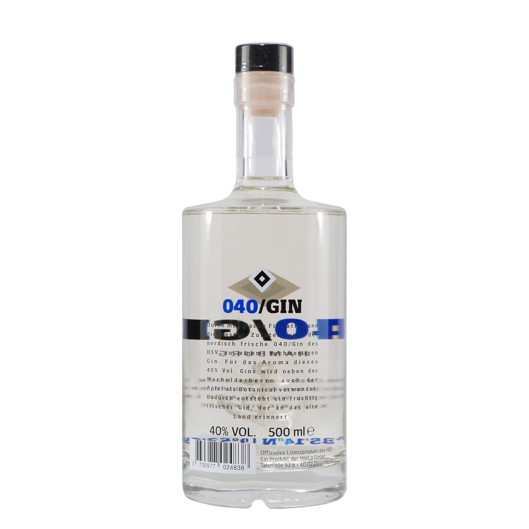 HSV 040 Gin mit Geschenk-Holzkiste