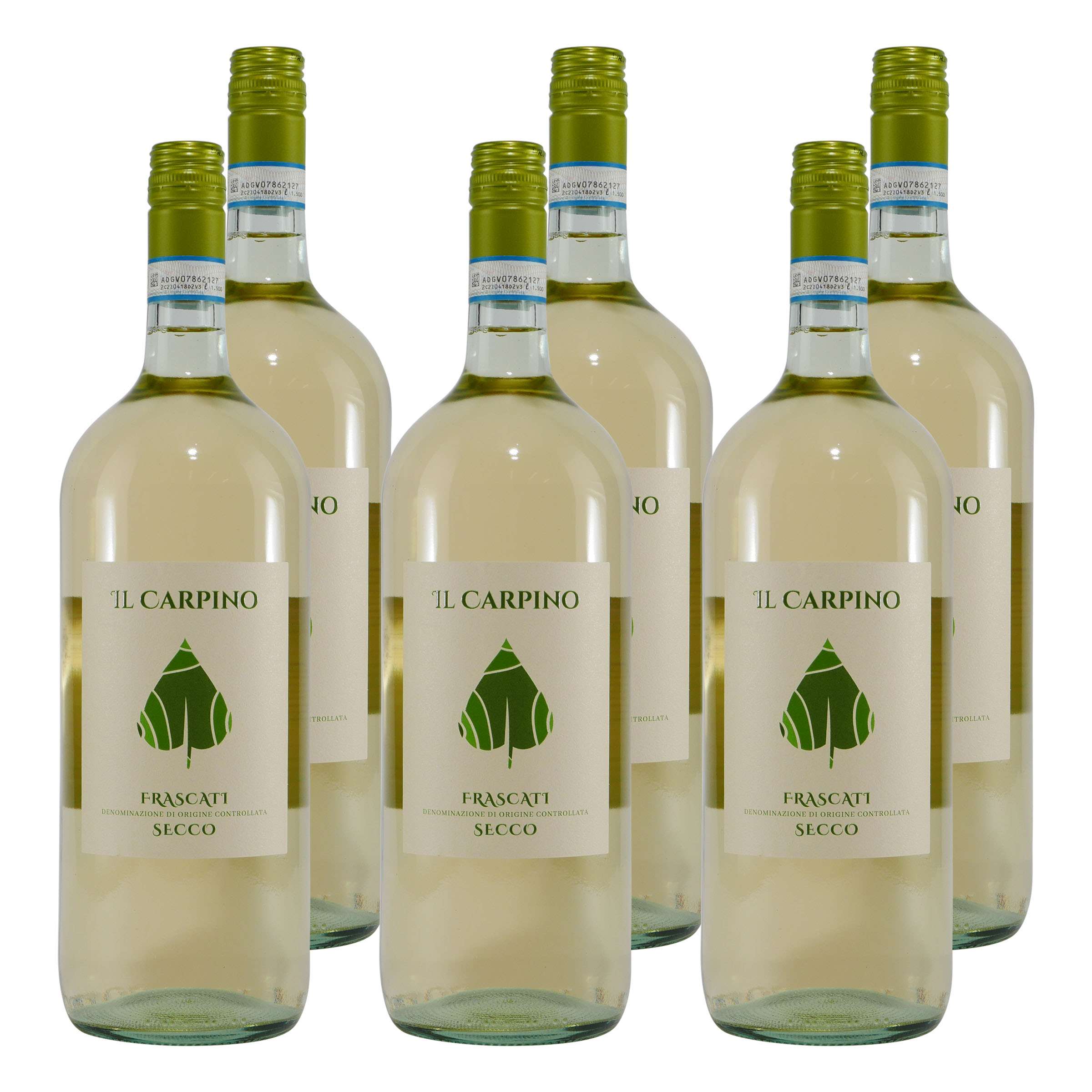IL Carpino Frascati Secco DOC -trocken- (6 x 1,5L)