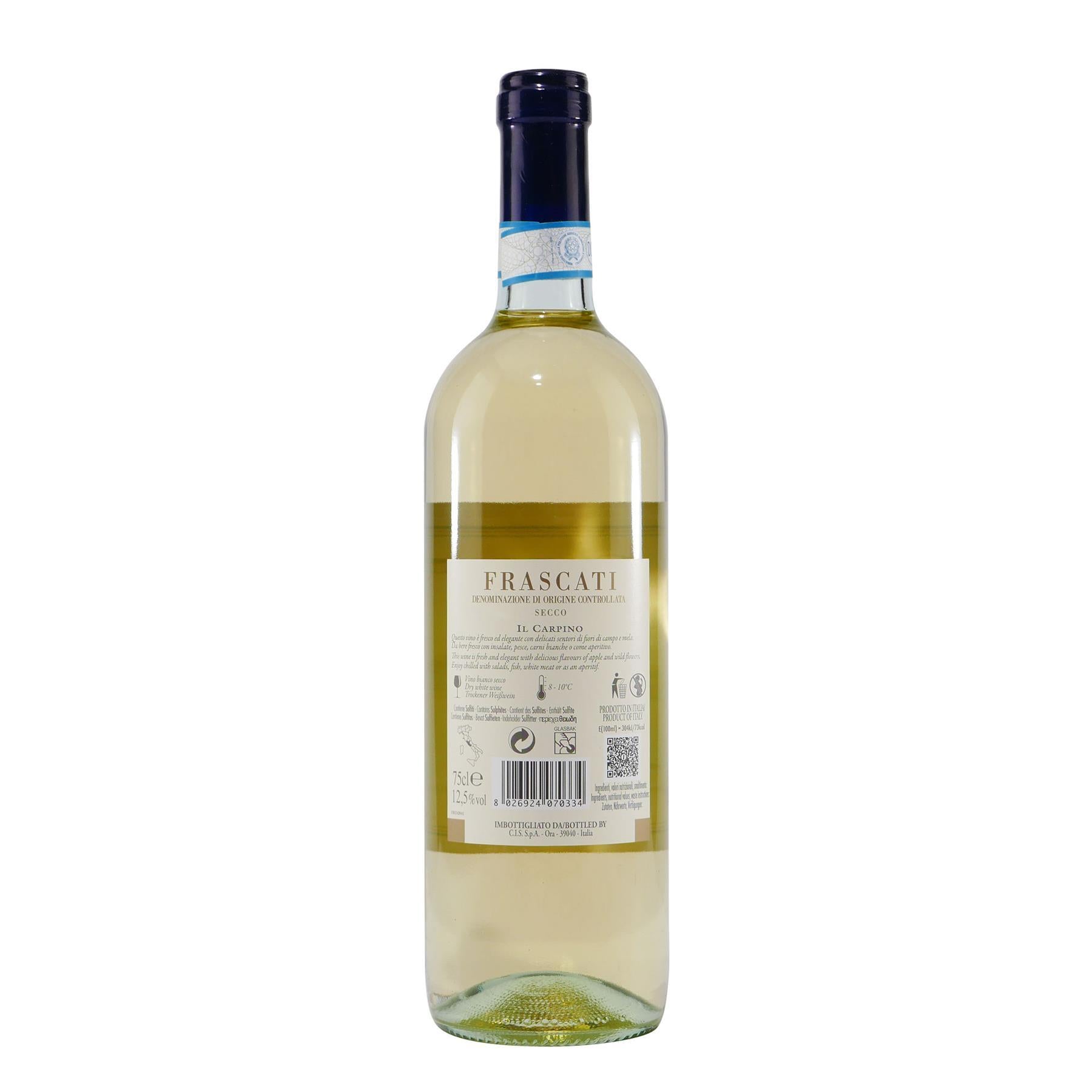 IL Carpino Frascati Weißwein DOC -trocken- (6 x 0,75L)