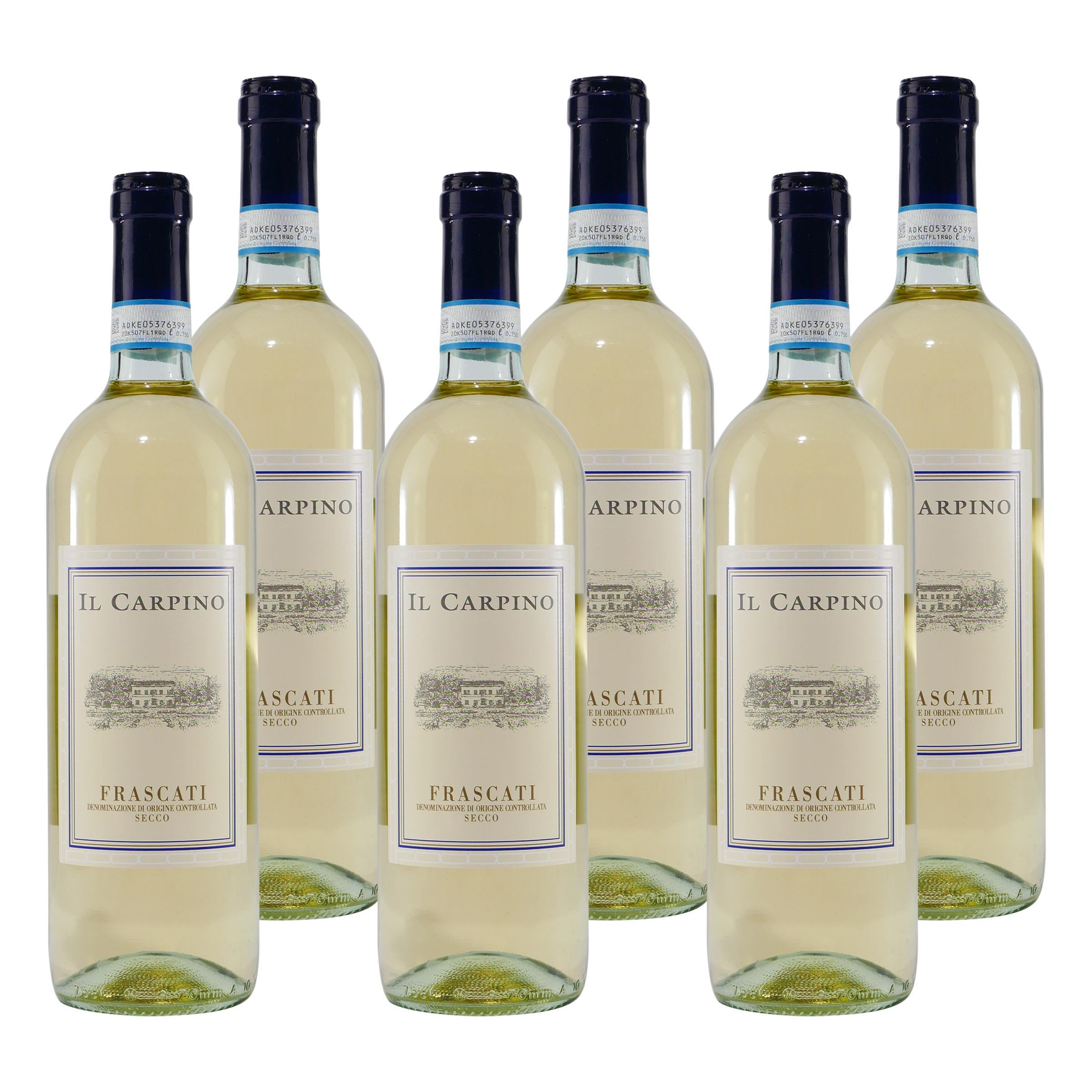 IL Carpino Frascati Weißwein DOC -trocken- (6 x 0,75L)