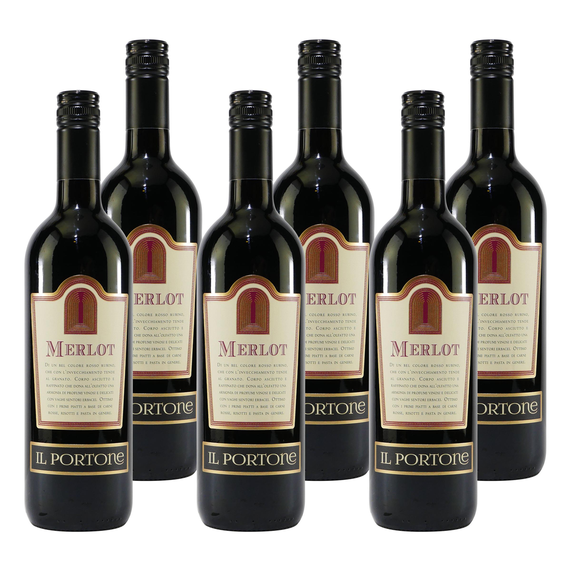 Il Portone Merlot -trocken- (6 x 0,75L)
