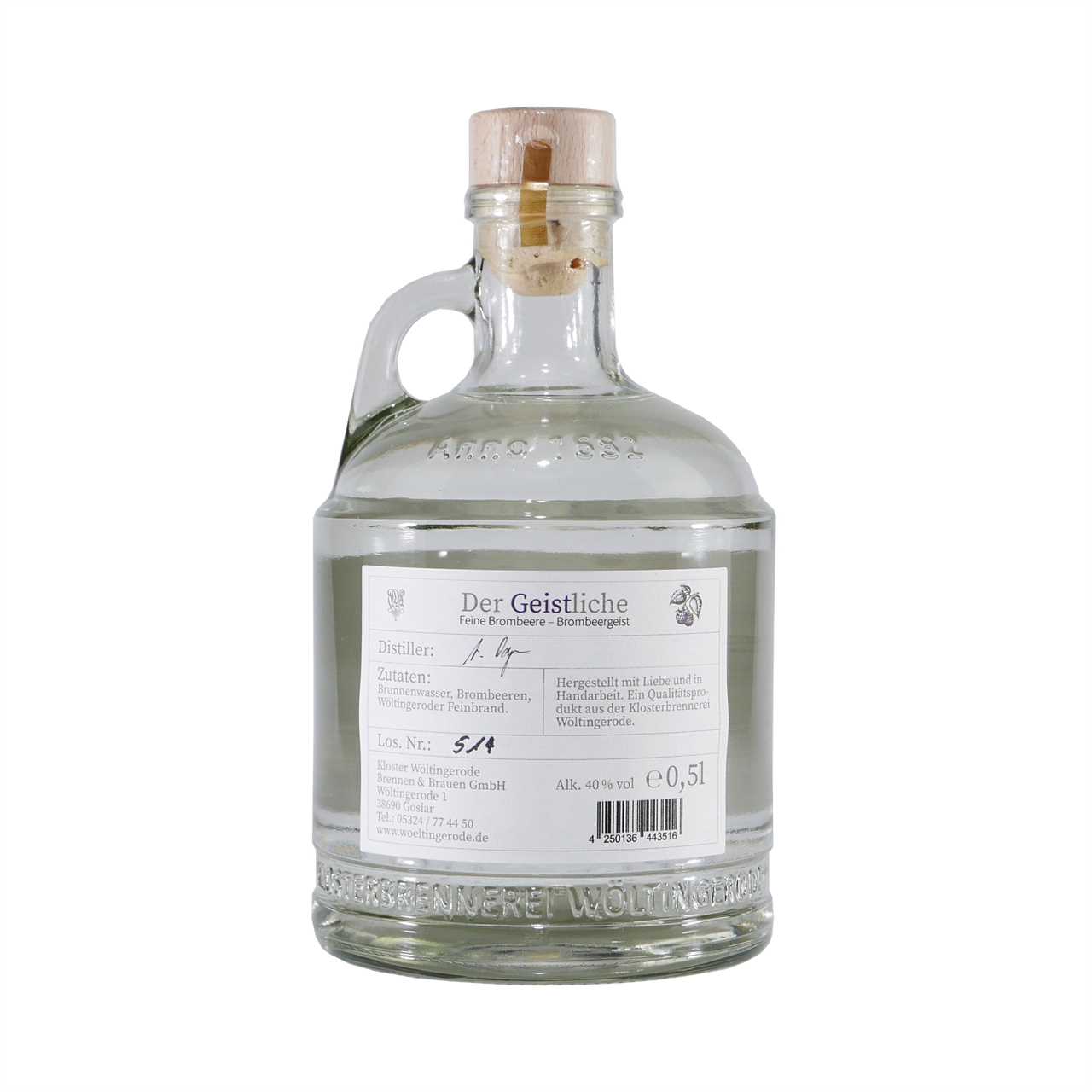 Klostergut Wöltingerode "Der Geistliche Feine Brombeere"