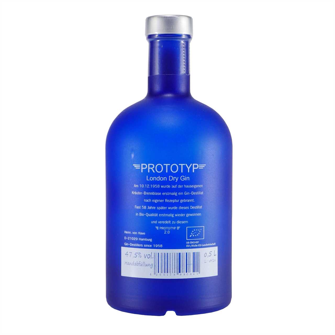 Heinr. von Have Prototyp 2.0 London Dry Gin mit Geschenk-HK