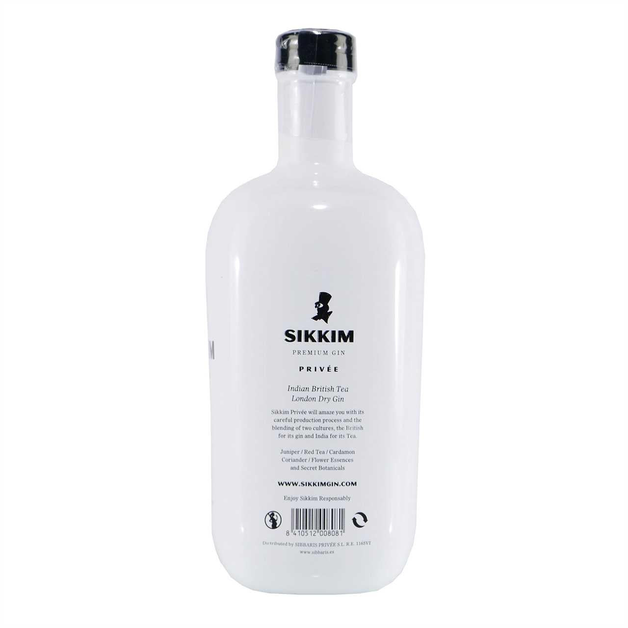 Sikkim Premium Gin Privée mit Geschenk-Holzkiste