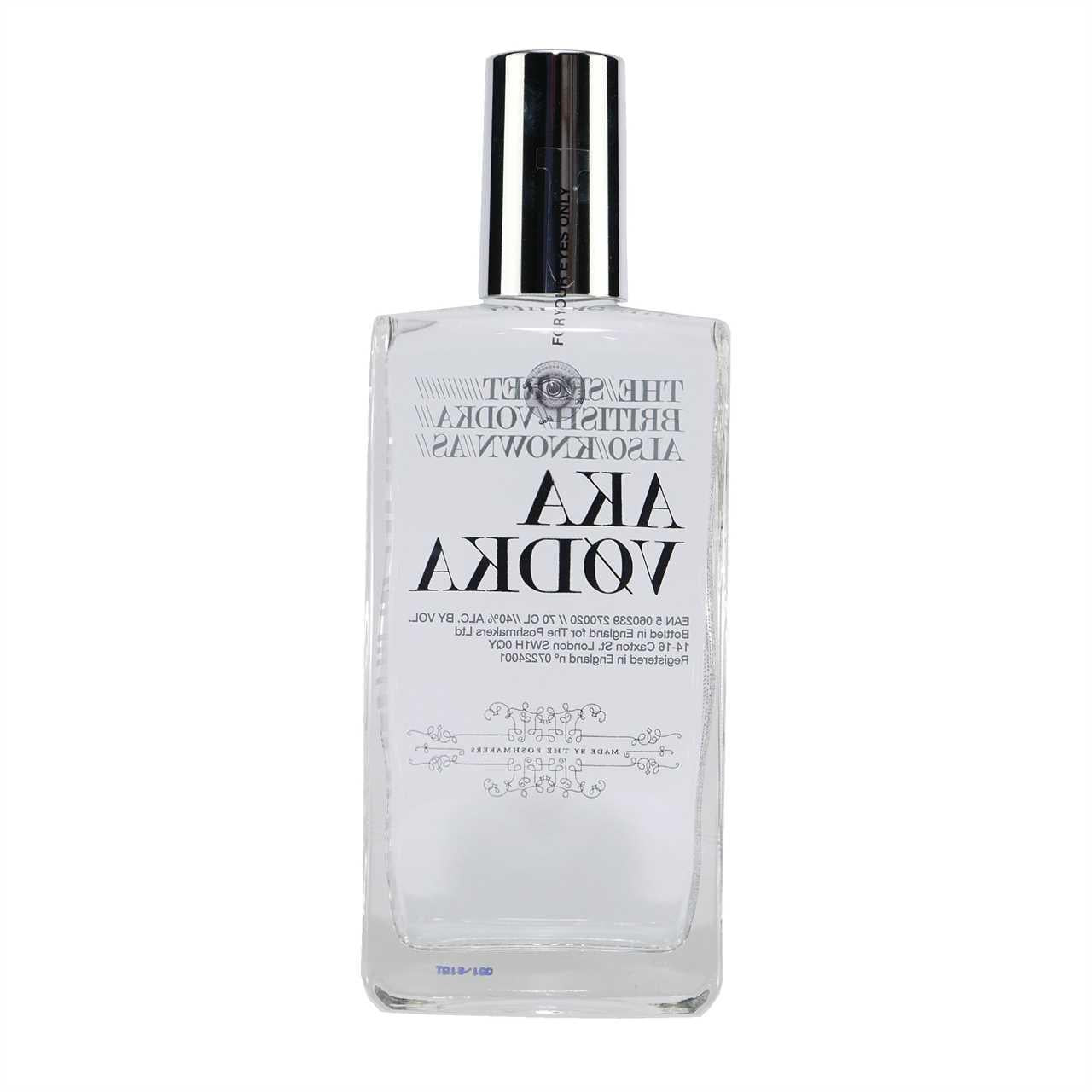 AKA The Secret British Vodka