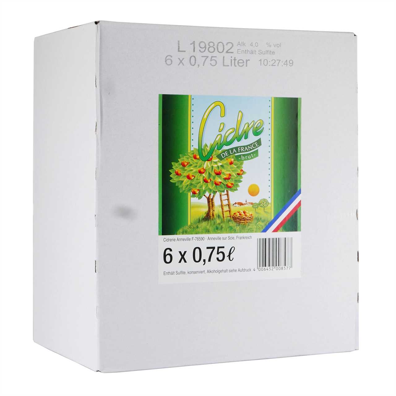 Cidre de la France -brut- Apfelwein (6 x 0,75L)