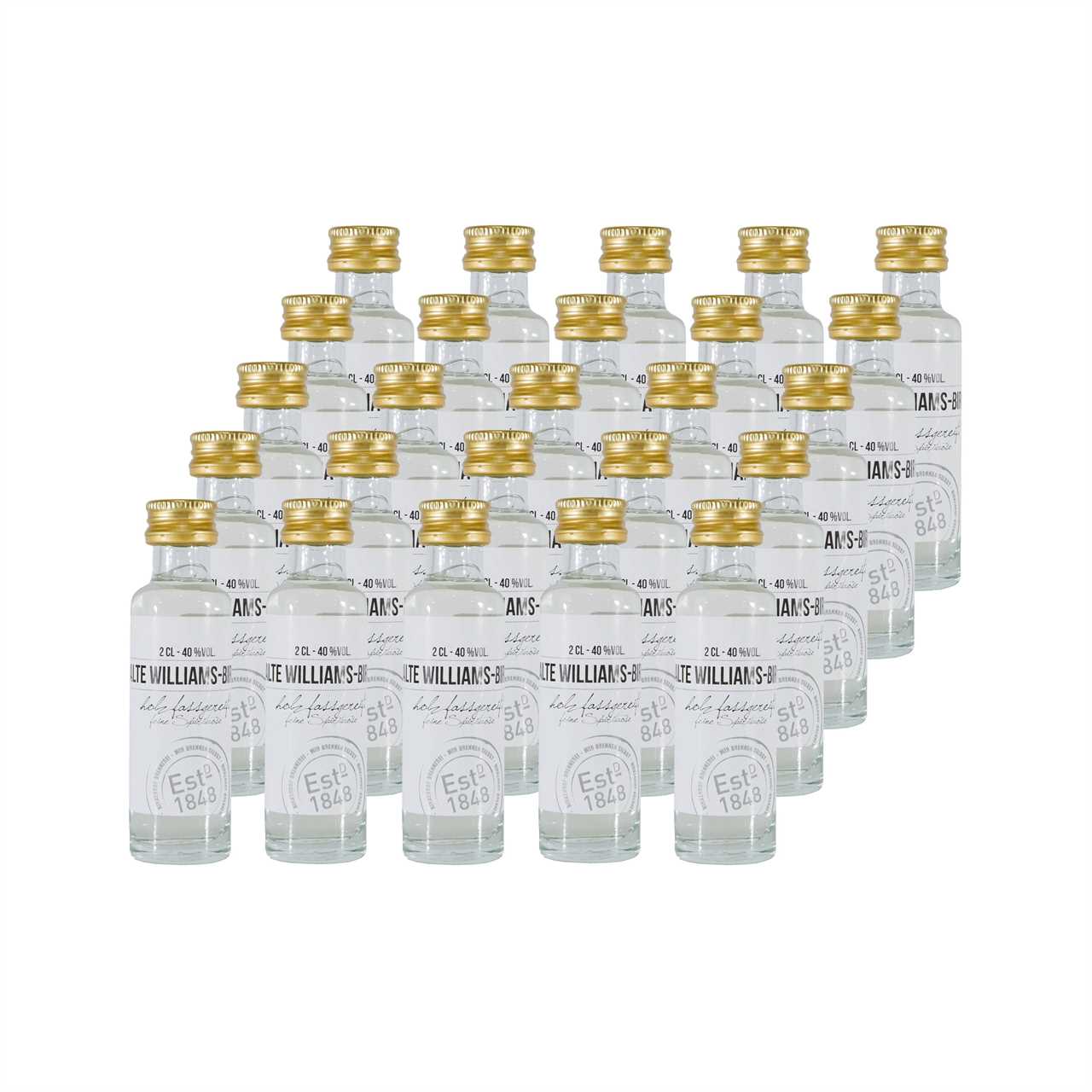 Birkenhof Alte Williams Obstbrand "Mini" (25 x 0,02L)