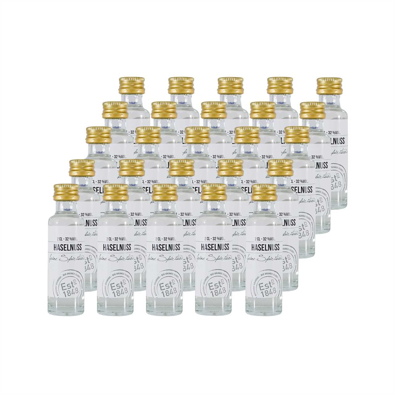 Birkenhof Haselnuss Nussbrand "Mini" (25 x 0,02L)