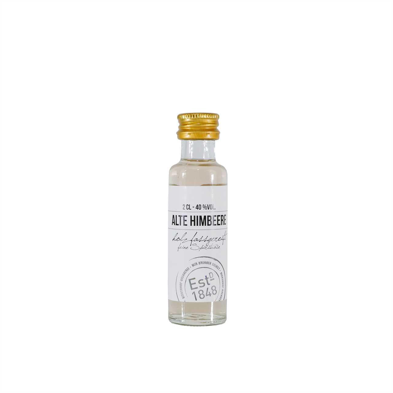 Birkenhof Alte Himbeere Beerenbrand "Mini" (25 x 0,02L)