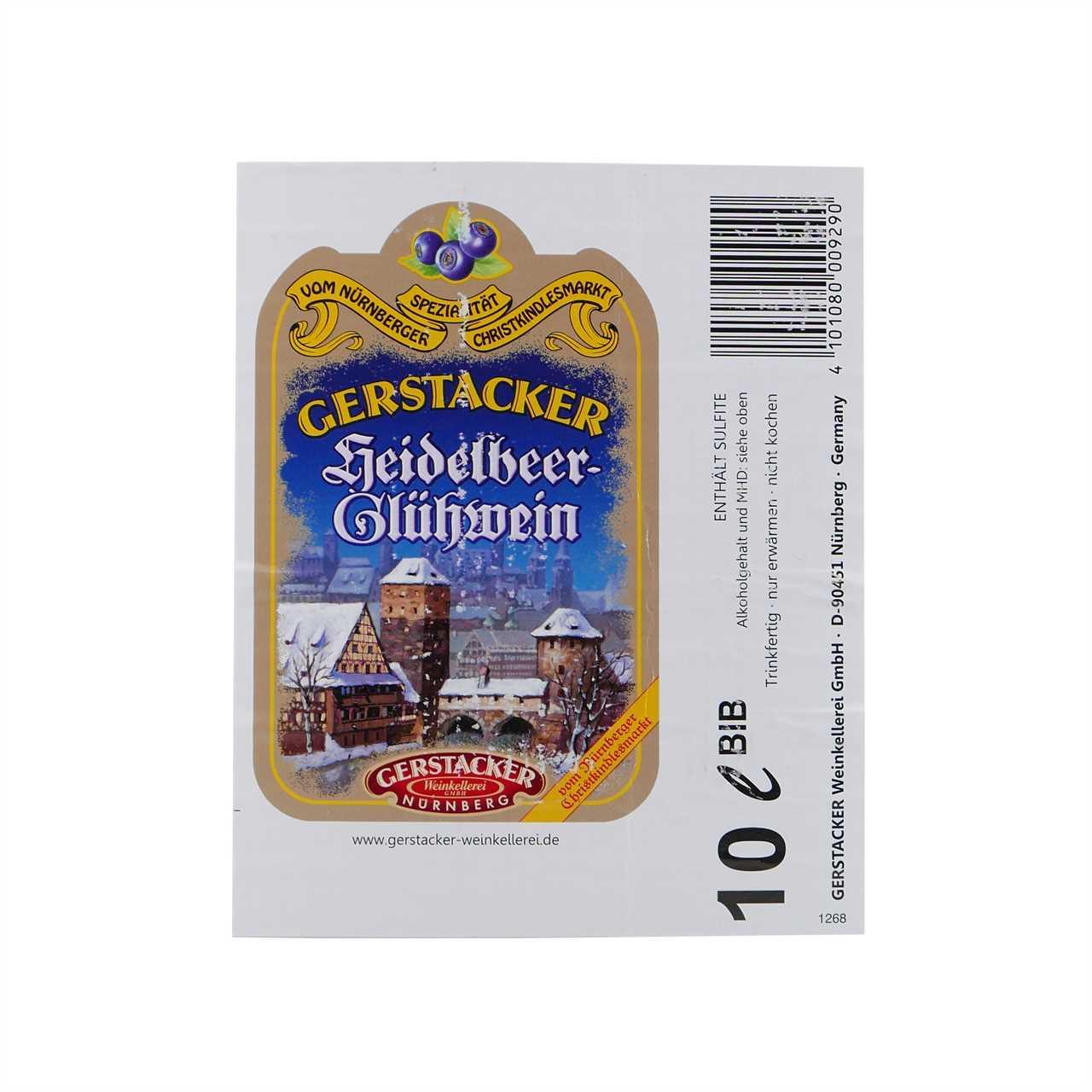 GERSTACKER Heidelbeer-Glühwein 10L BIB
