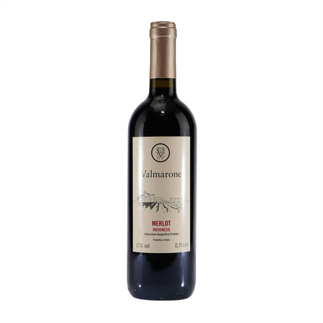 Valmarone Merlot IGP Italienischer Rotwein (6 x 0,75L)