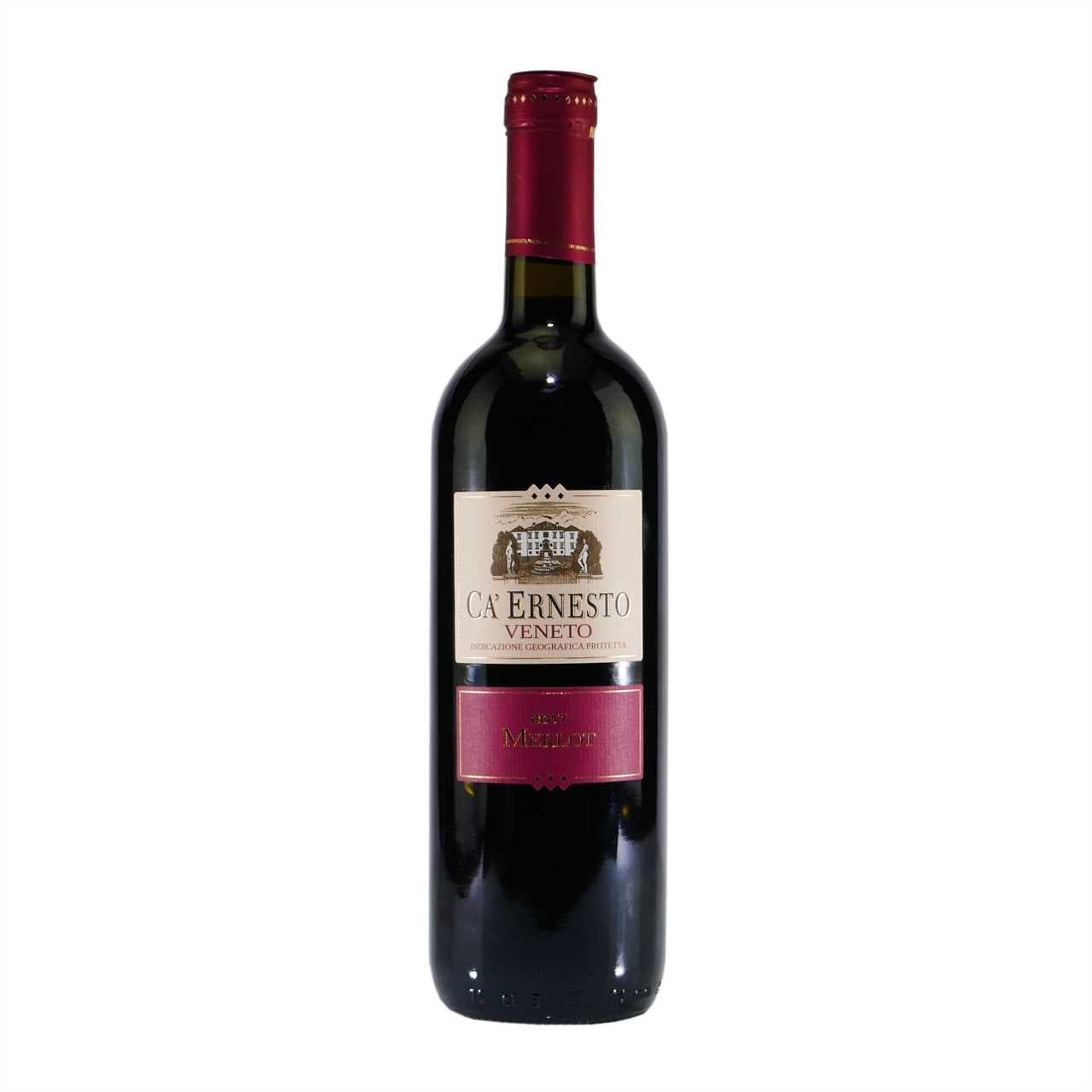 CA' ERNESTO Merlot IGP - Italienischer Rotwein (6 x 0,75L)