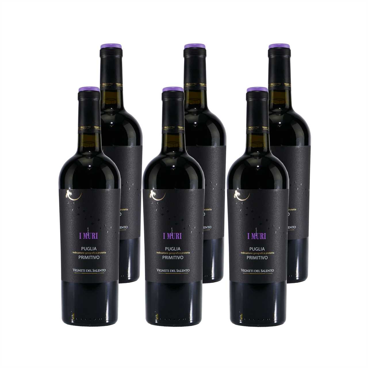 I Muri Primitivo Puglia IGP Roter Landwein (6x 0,75L)