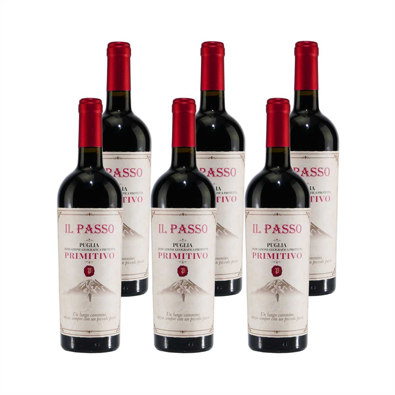 IL PASSO PRIMITIVO IGP Rotwein (6 x 0,75L)