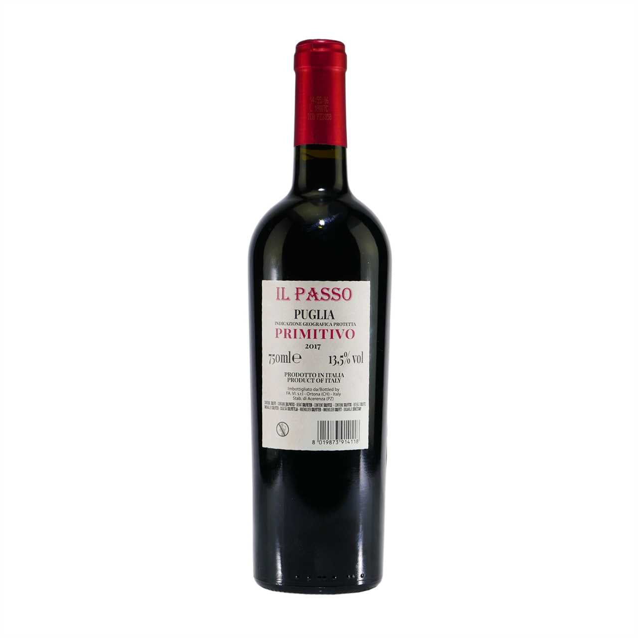IL PASSO PRIMITIVO IGP Rotwein (6 x 0,75L)
