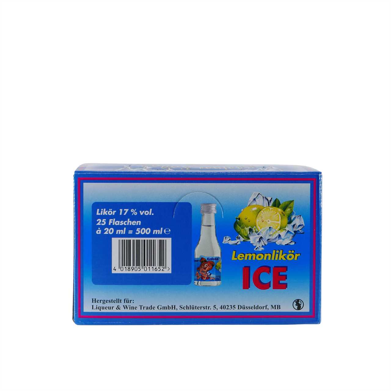 Kleiner Kobold Lemonlikör Ice (25 x 0,02L)