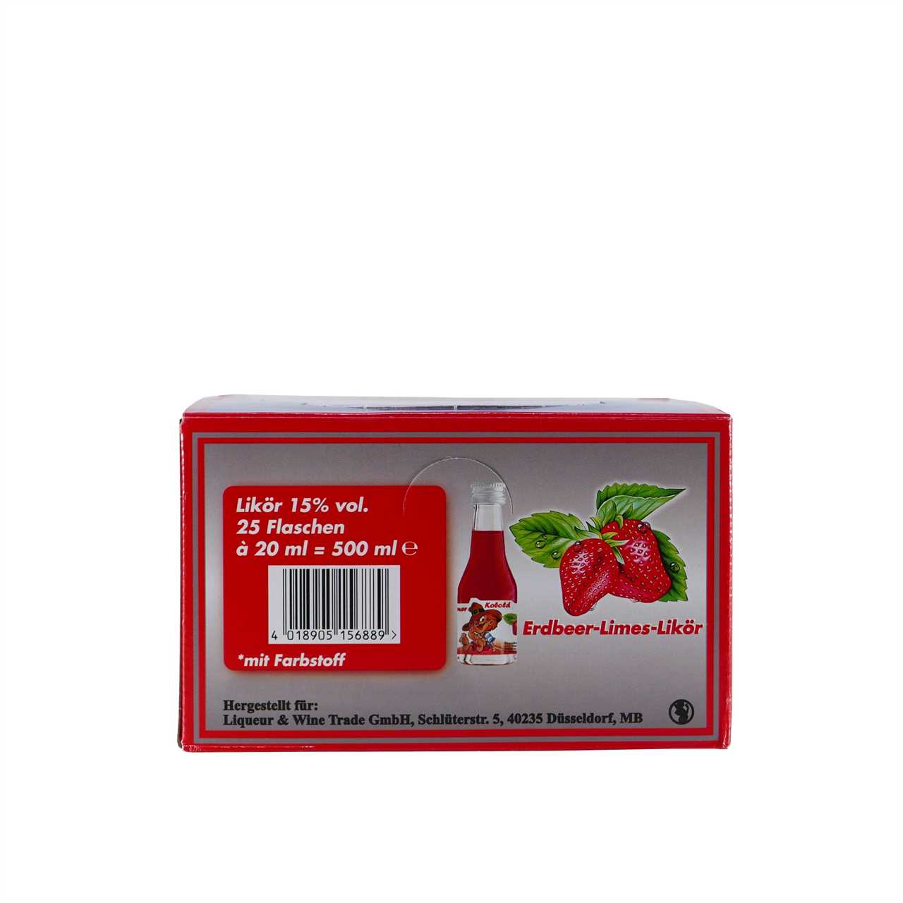 Kleiner Kobold Erdbeer-Limes-Likör (25 x 0,02L)