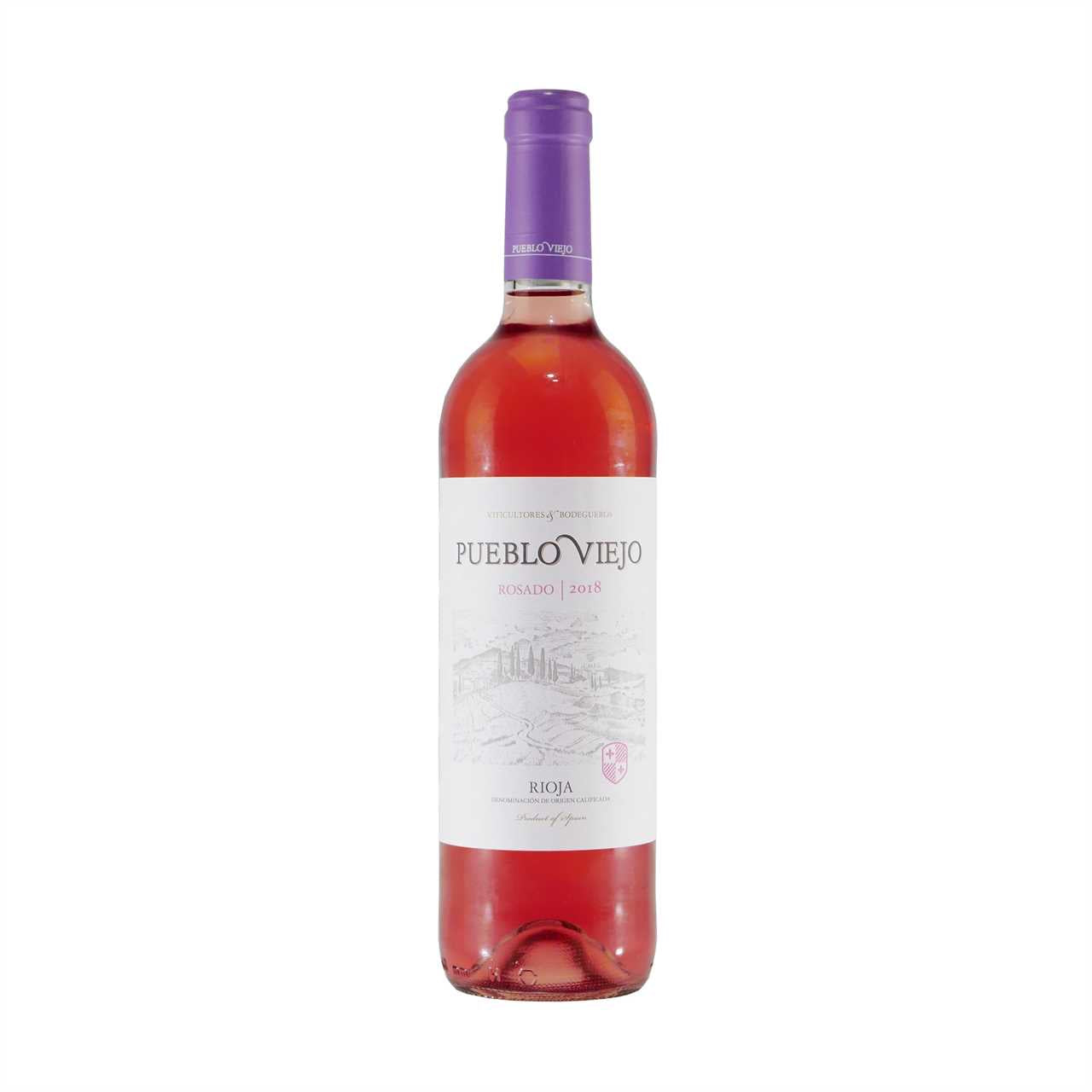 Pueblo Viejo Rioja Rosado Roséwein (6 x 0,75L)