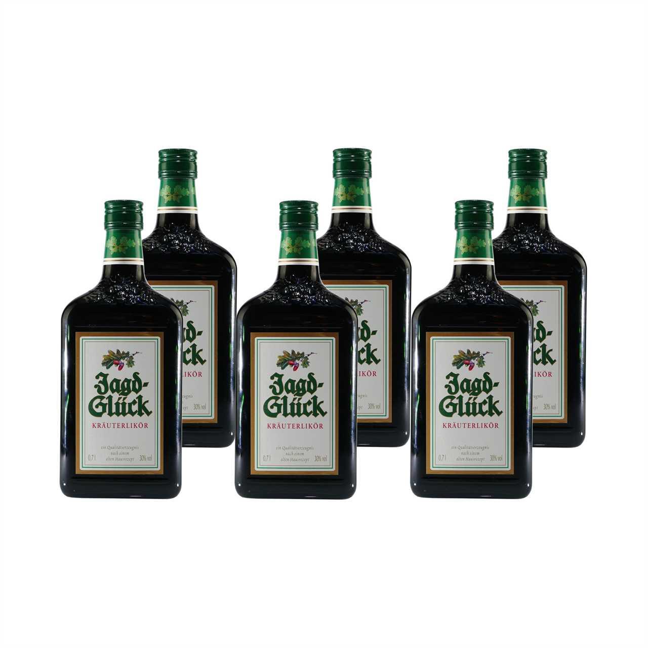 Jagd-Glück Kräuterlikör (6 x 0,7L)