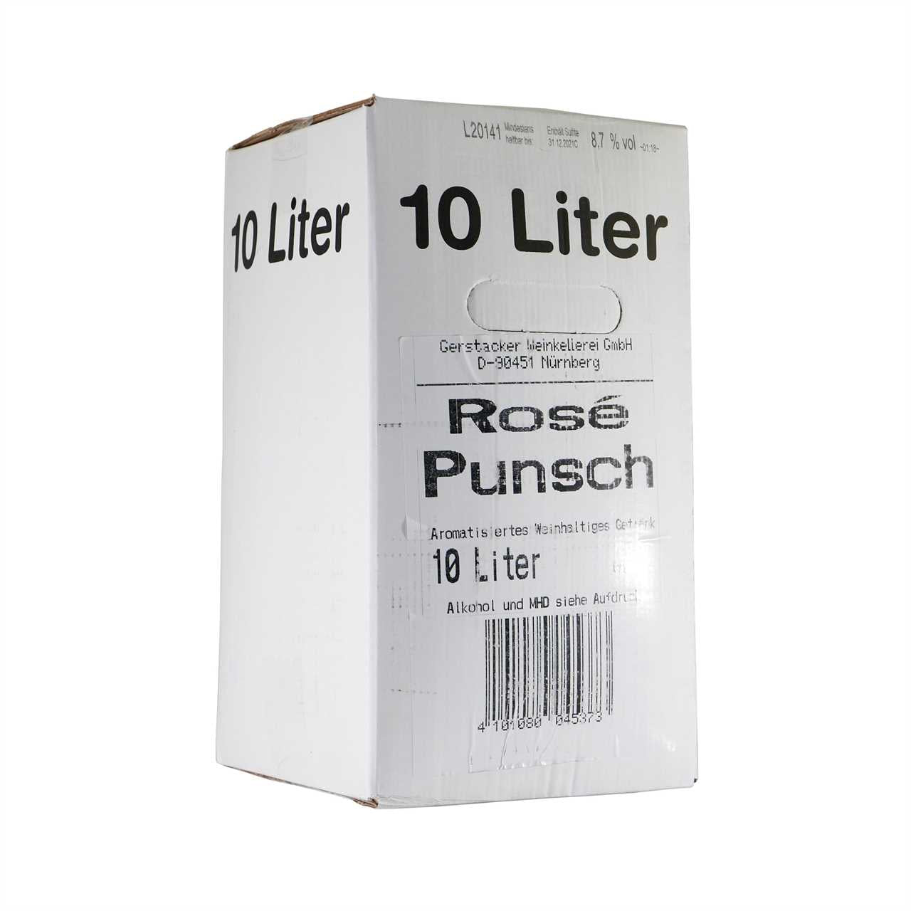 GERSTACKER Rosé Punsch 10L BIB