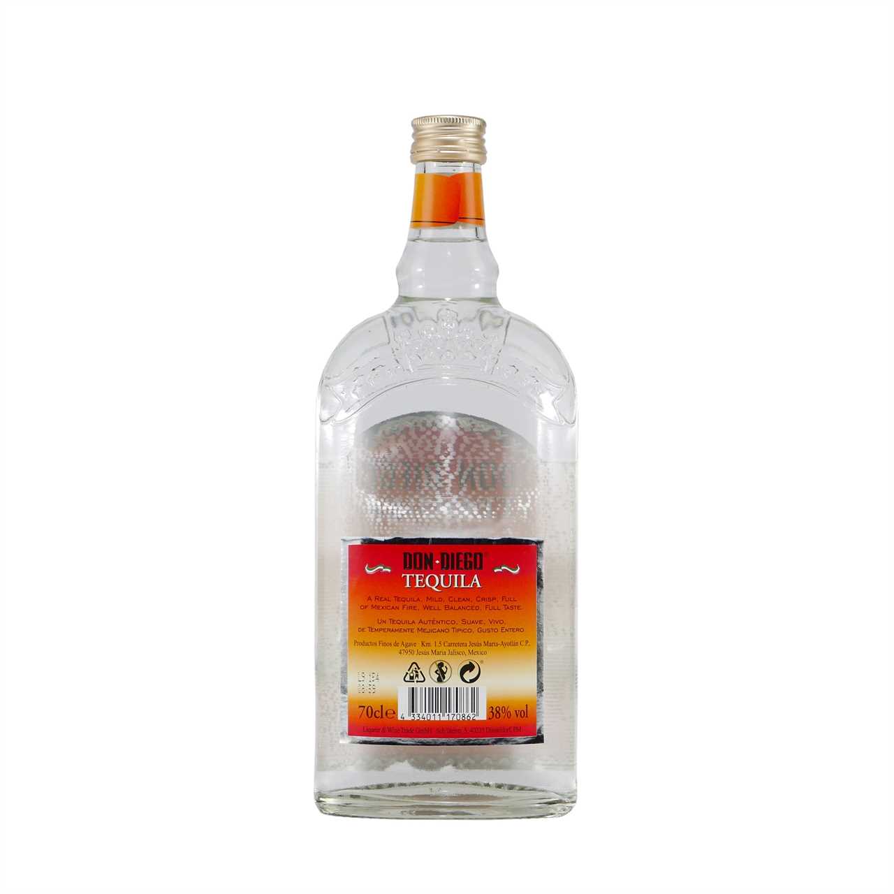Don Diego Tequila Silver