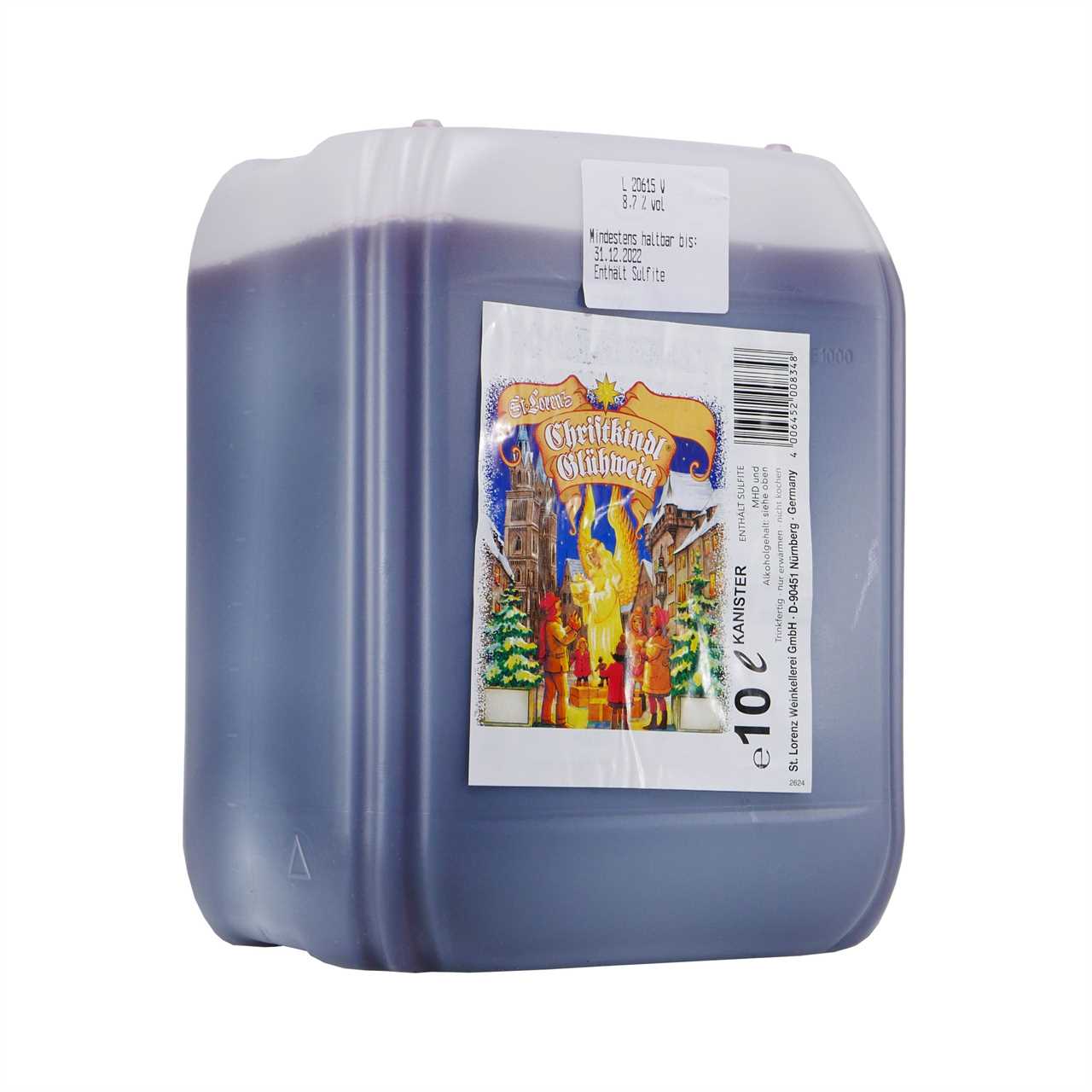 St. Lorenz Christkindl Glühwein 10L Kanister