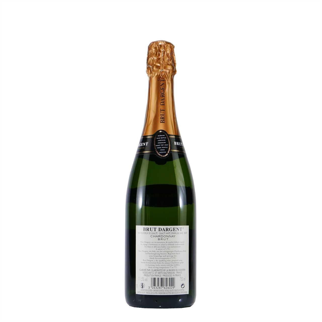 Brut Dargent Chardonnay Sekt - Geschenkpackung