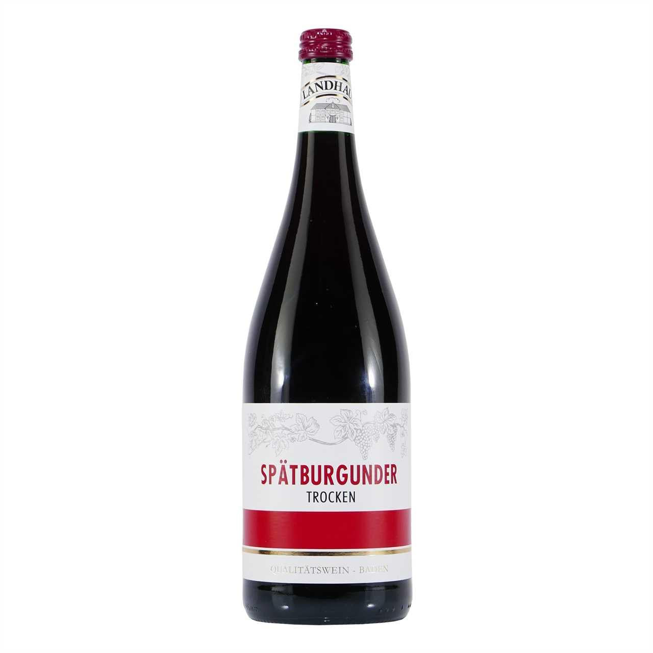 Landhaus Spätburgunder Rotwein -trocken- (6 x 1,0L)