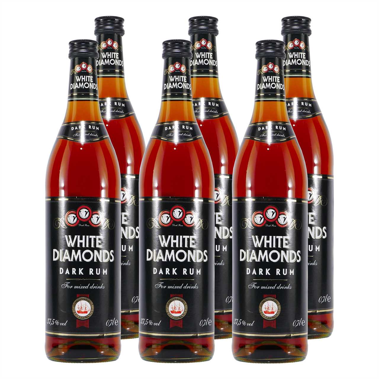 WHITE DIAMONDS DARK RUM (6 x 0,7L)