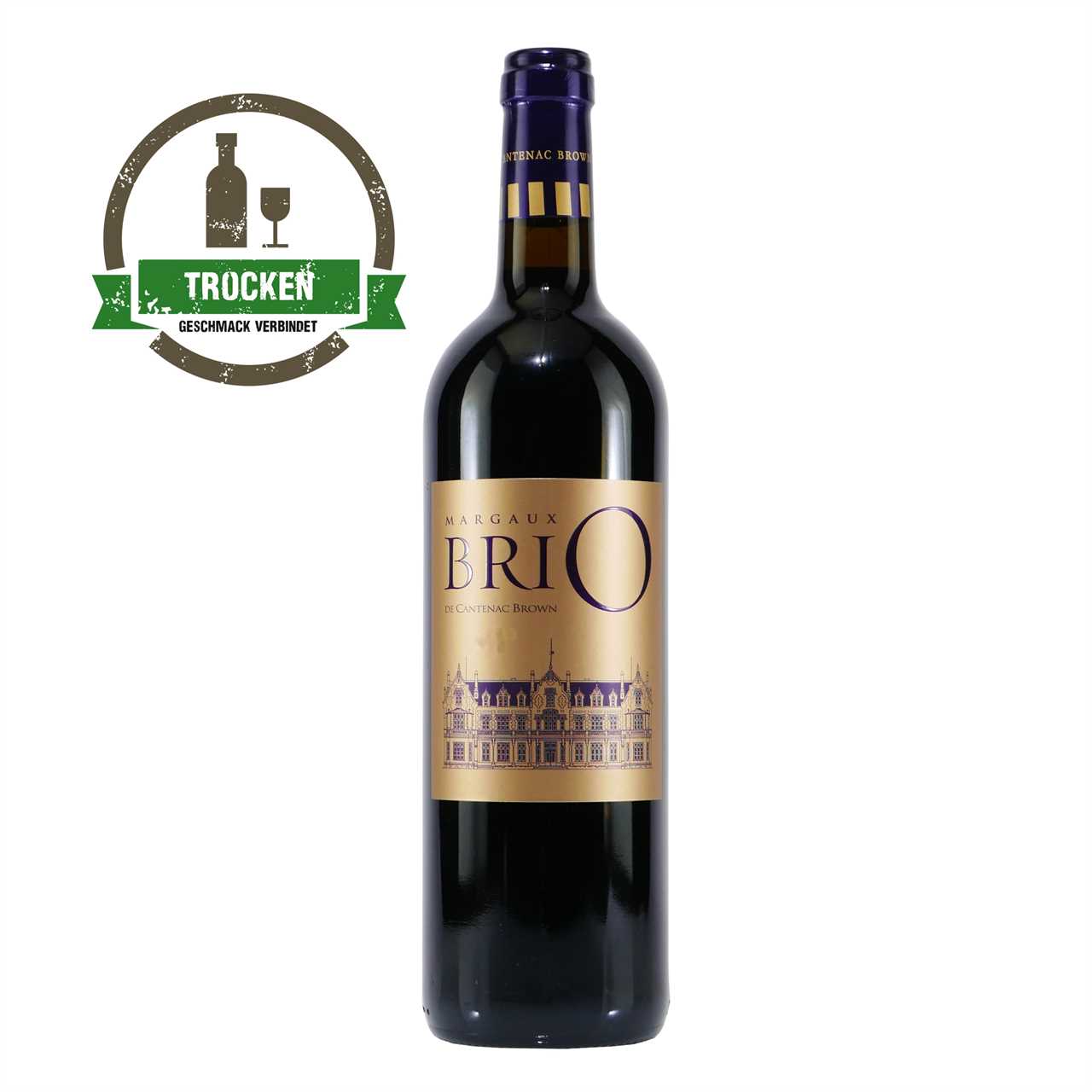 Margaux Brio De Cantenac Brown -Rotwein trocken