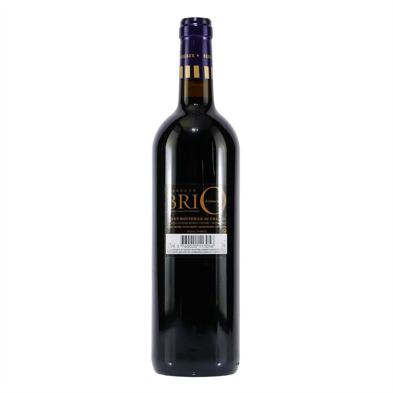 Margaux Brio De Cantenac Brown -Rotwein trocken