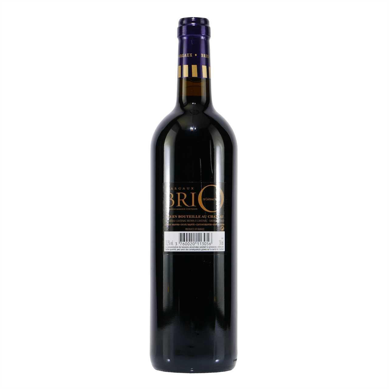 Margaux Brio De Cantenac Brown -trocken- (6 x 0,75L)