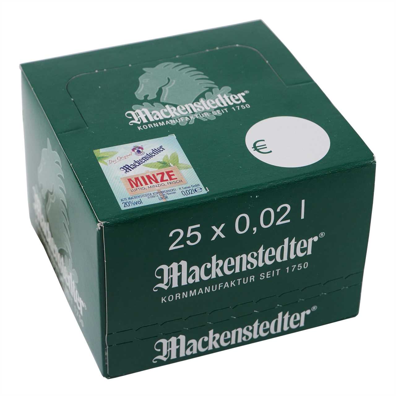 Mackenstedter Minze Likör (25 x 0,02L)