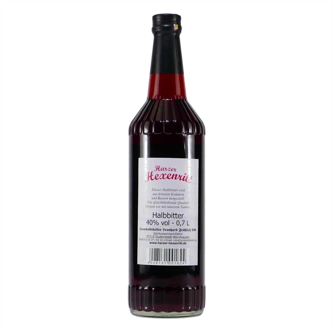 Harzer Hexenritt - Kräuter-Halb-Bitter
