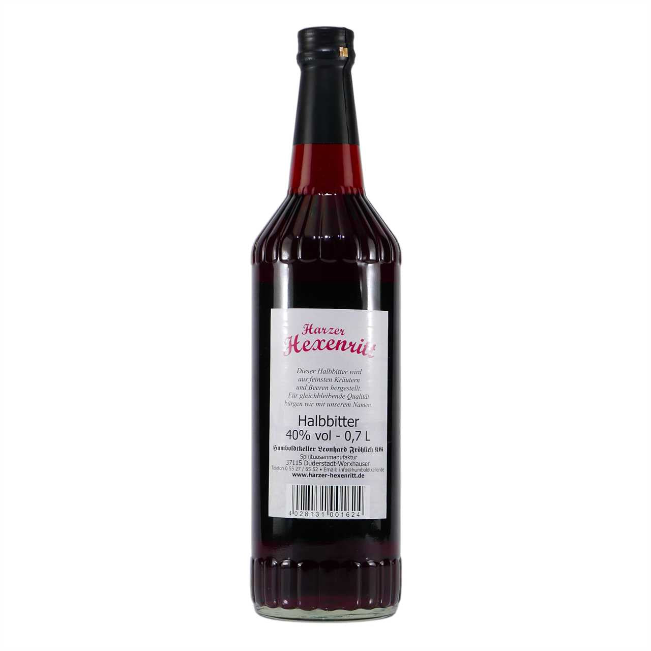 Harzer Hexenritt - Kräuter-Halb-Bitter