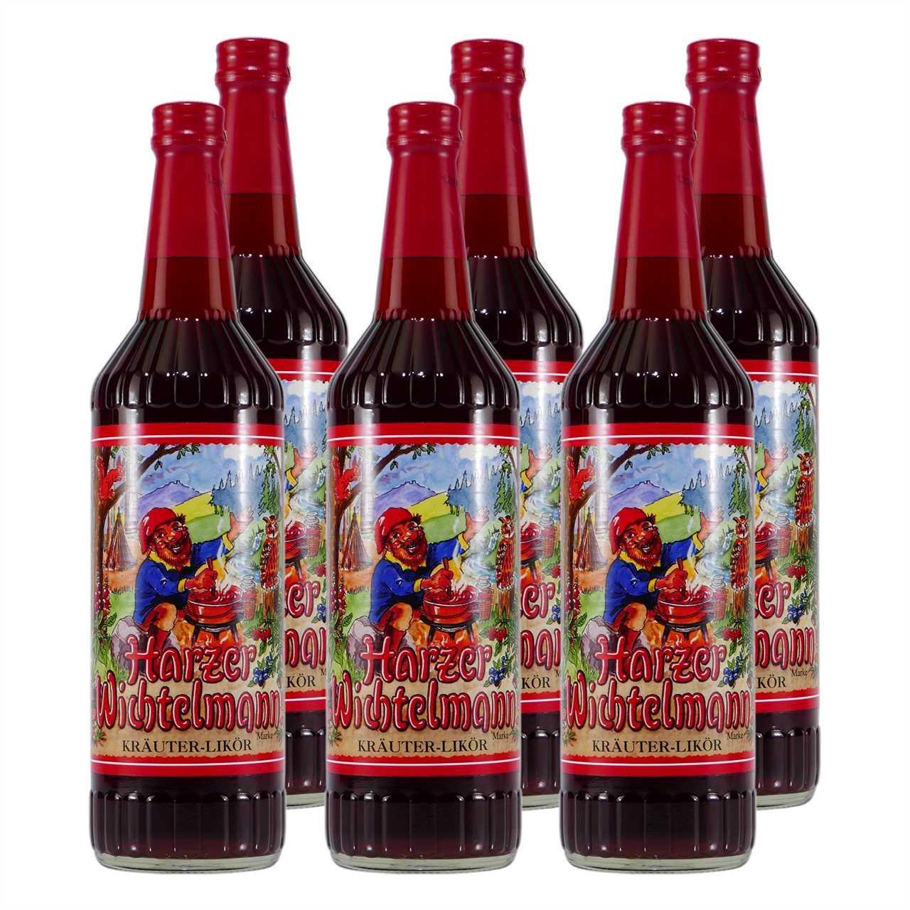 Harzer Wichtelmann Kräuter-Likör (6 x 0,7L)