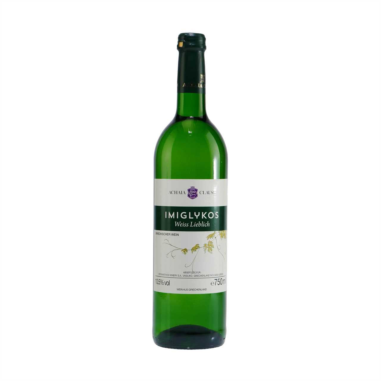 Achaia Clauss Imiglykos Weißwein -lieblich- (6 x 0,75L)