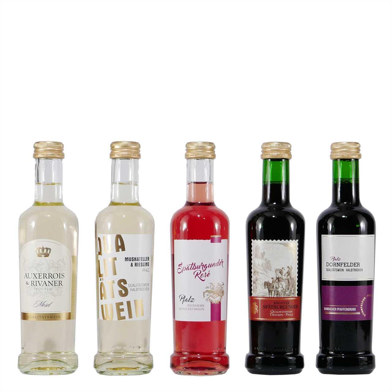 WEINPROBE - Deutsche Spezialitäten (5 x 0,25L)