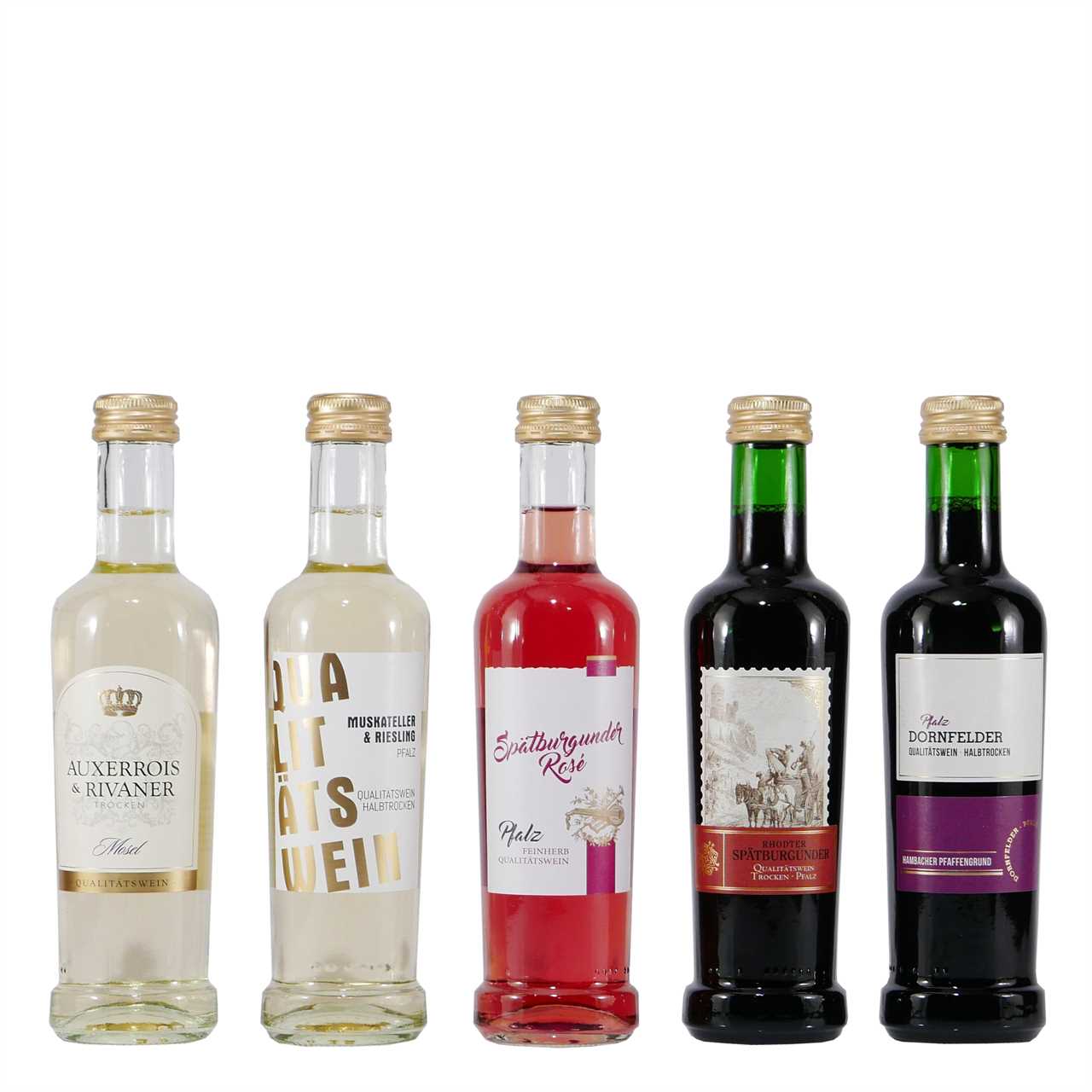 WEINPROBE - Deutsche Spezialitäten (5 x 0,25L)