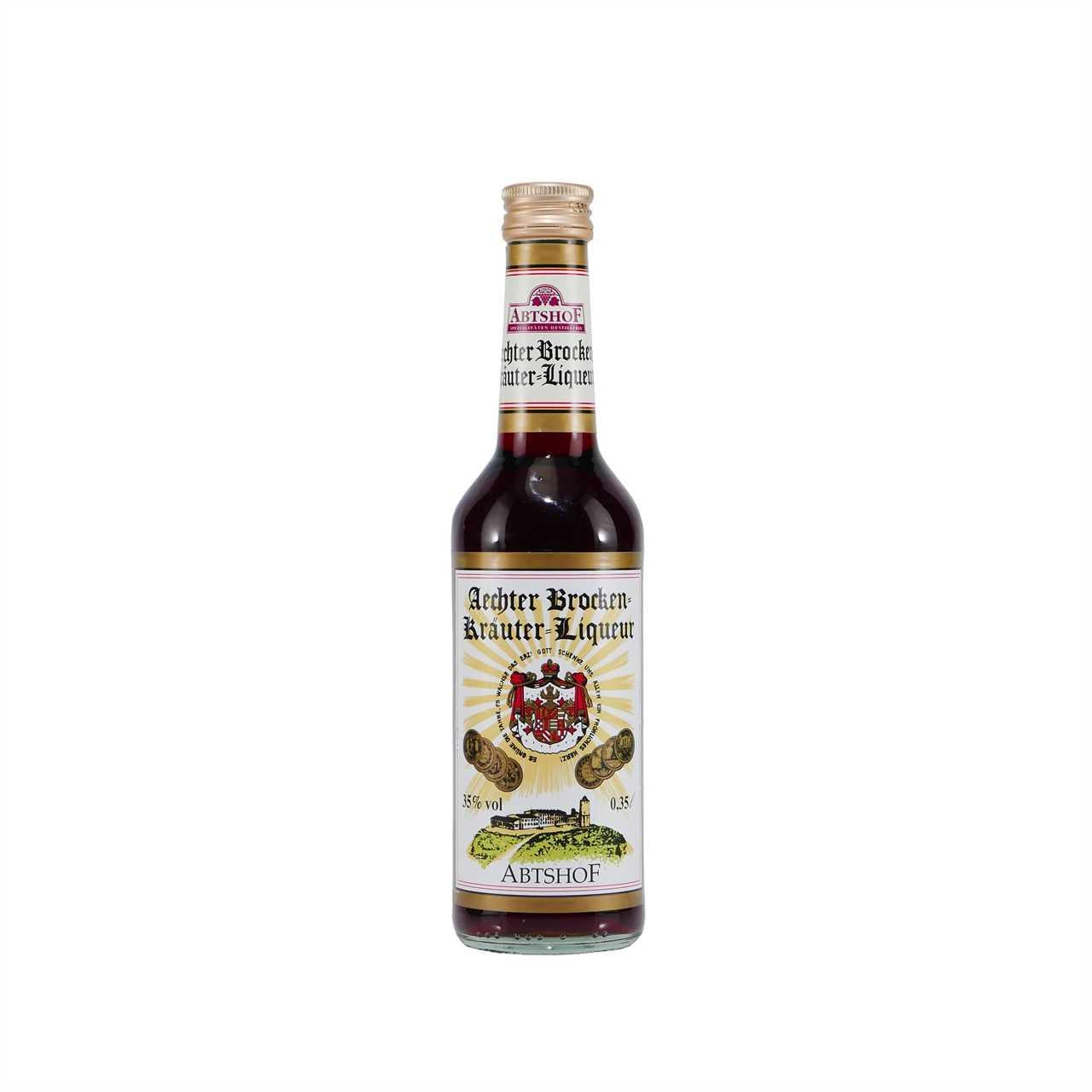 Abtshof Aechter Brocken-Kräuter-Liqueur (6 x 0,35L)