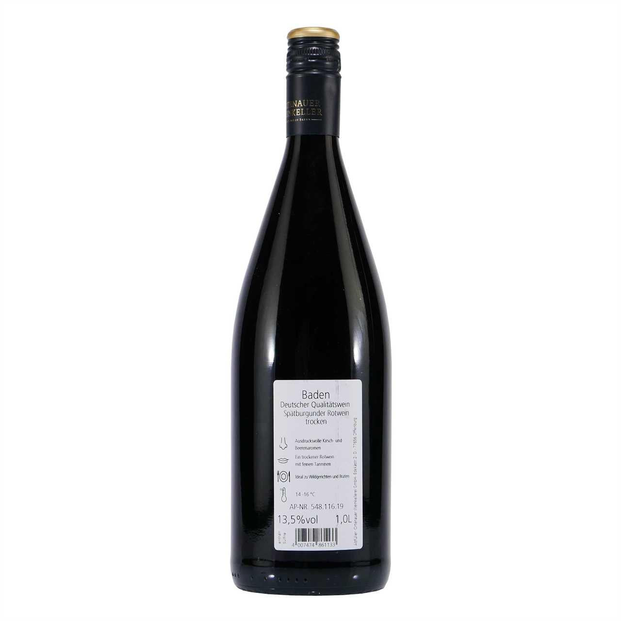 Spätburgunder Baden Rotwein -trocken- (6 x 1,0L)