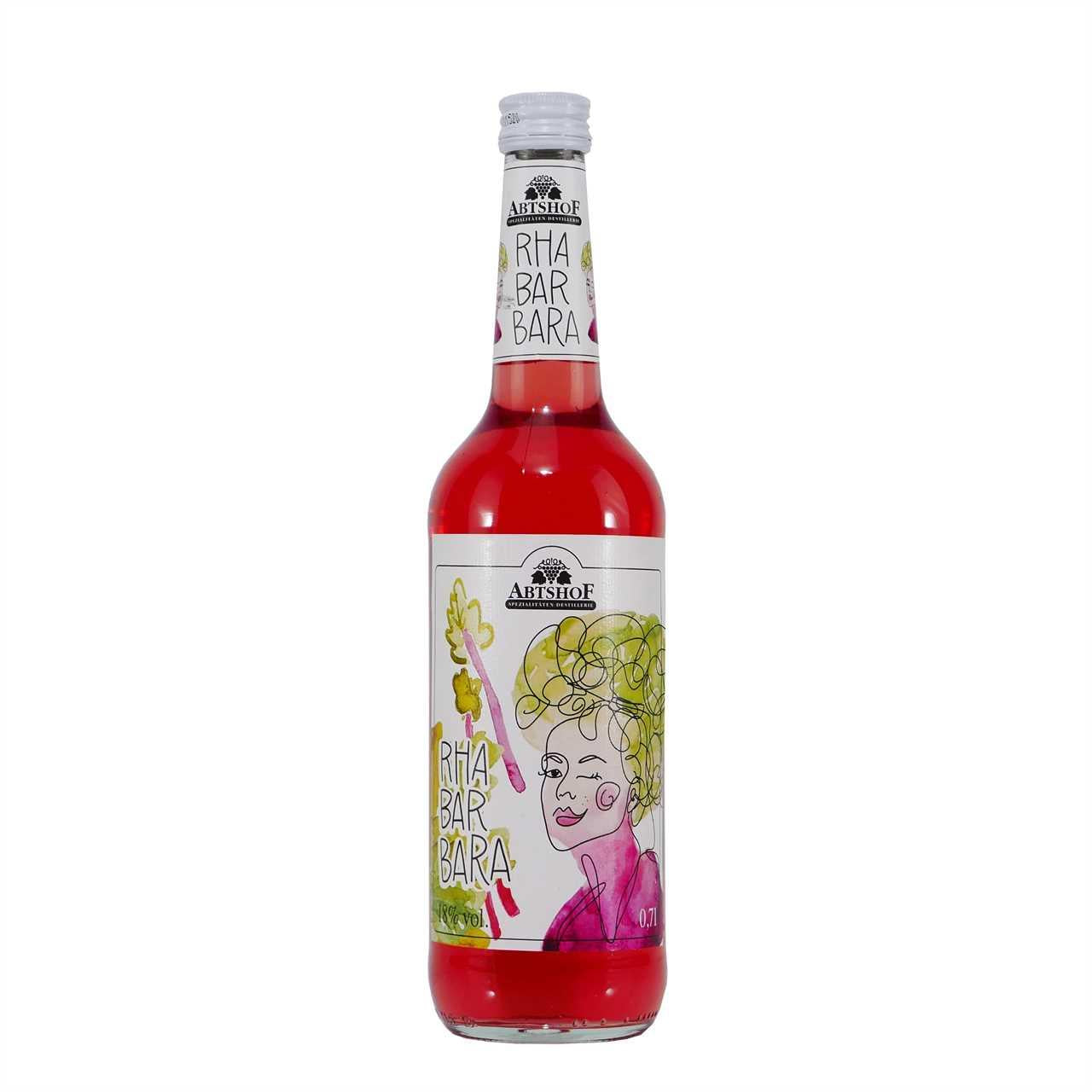 Abtshof Rha Ba Bara-Likör mit Geschenk-Holzkiste