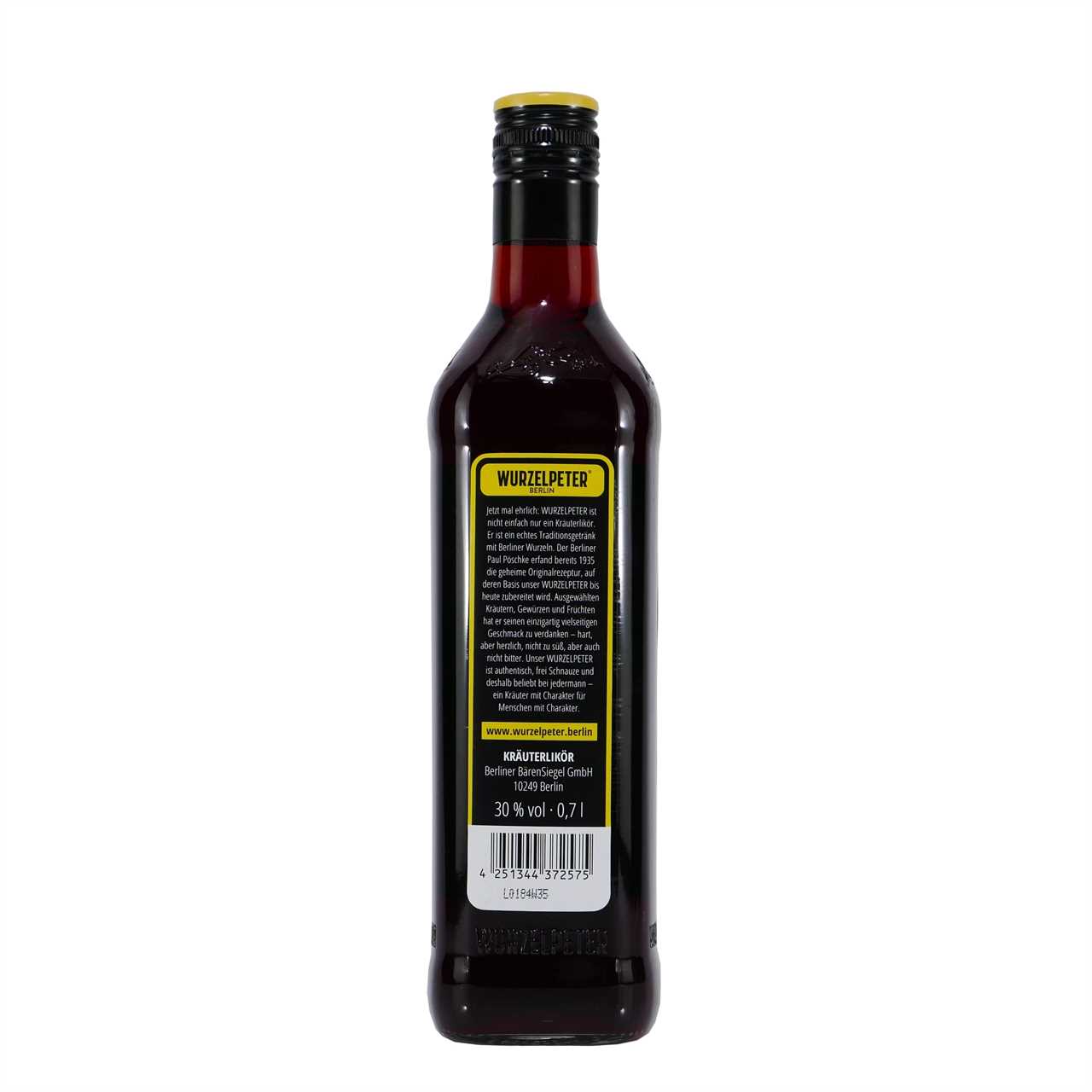 Wurzelpeter - Kräuterlikör mit Geschenk-Holzkiste