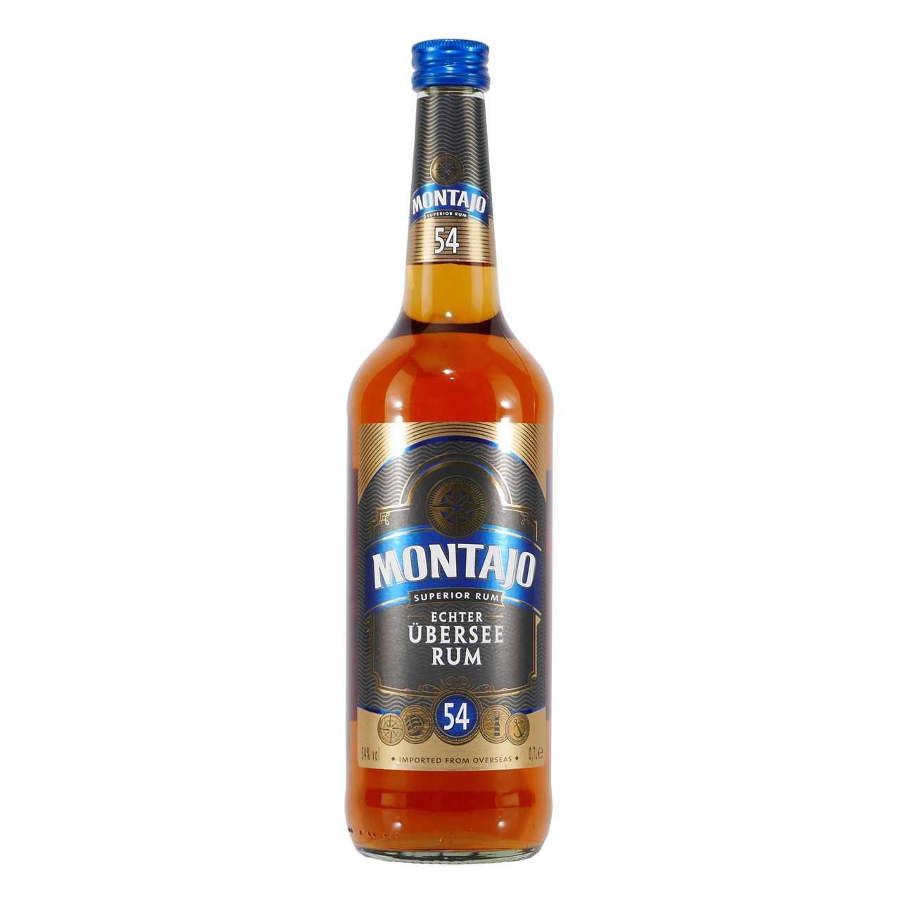 MONTAJO Echter Übersee Rum (6 x 0,7L)