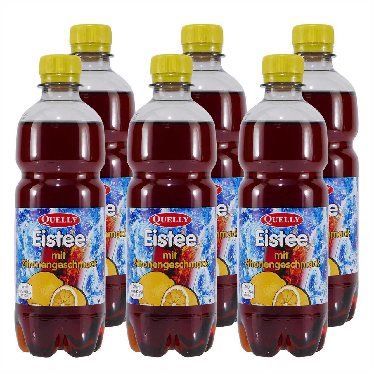 Quelly Eistee Zitrone (6 x 0,5L)