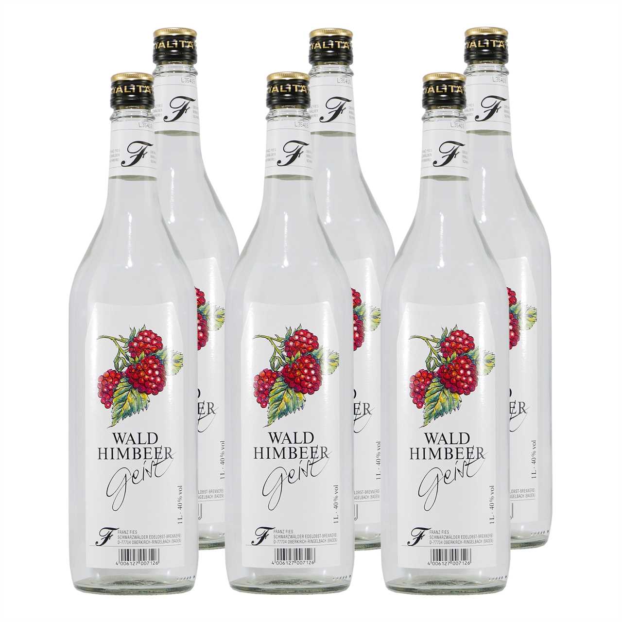 Fies Wald-Himbeer Geist (6 x 1,0L)