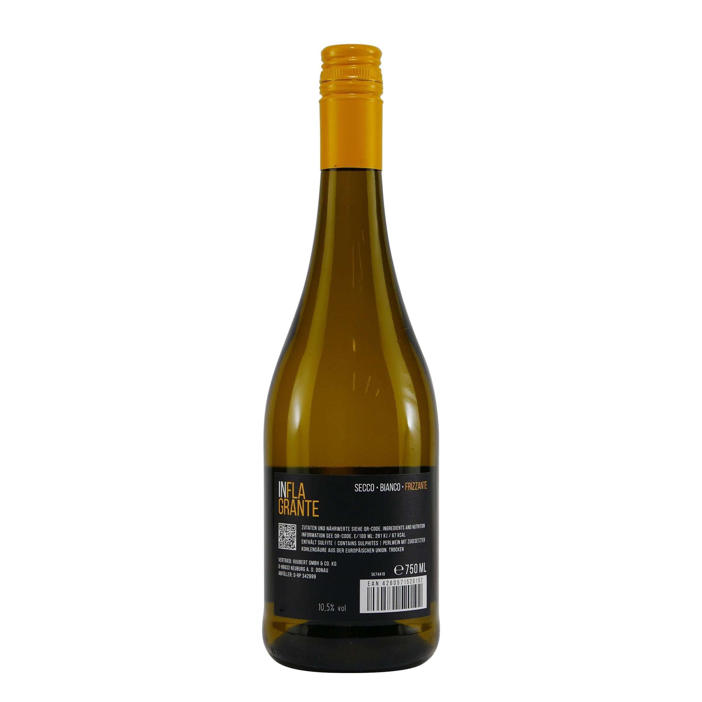 Inflagrante Secco Frizzante Bianco (6 x 0,75L)
