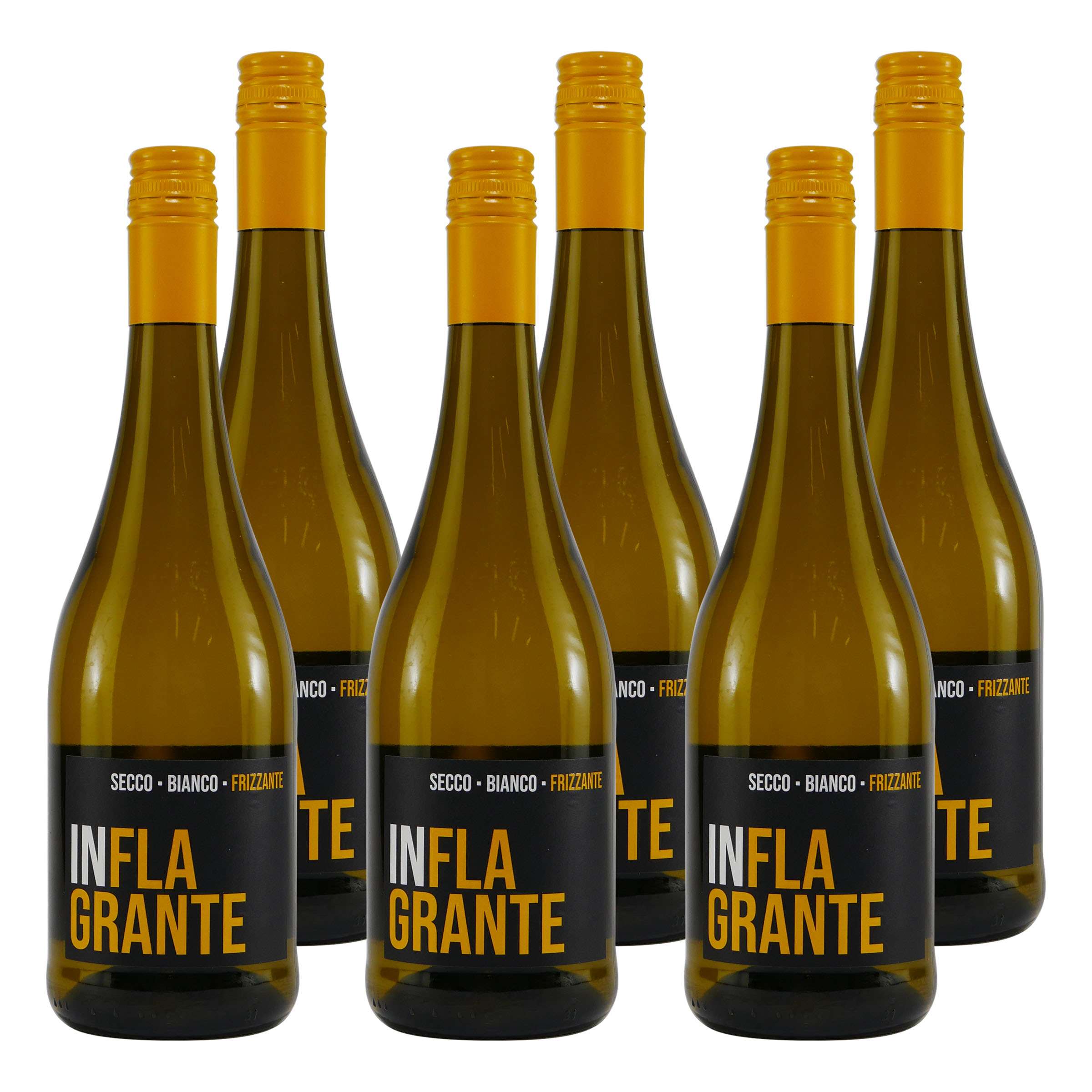 Inflagrante Secco Frizzante Bianco (6 x 0,75L)