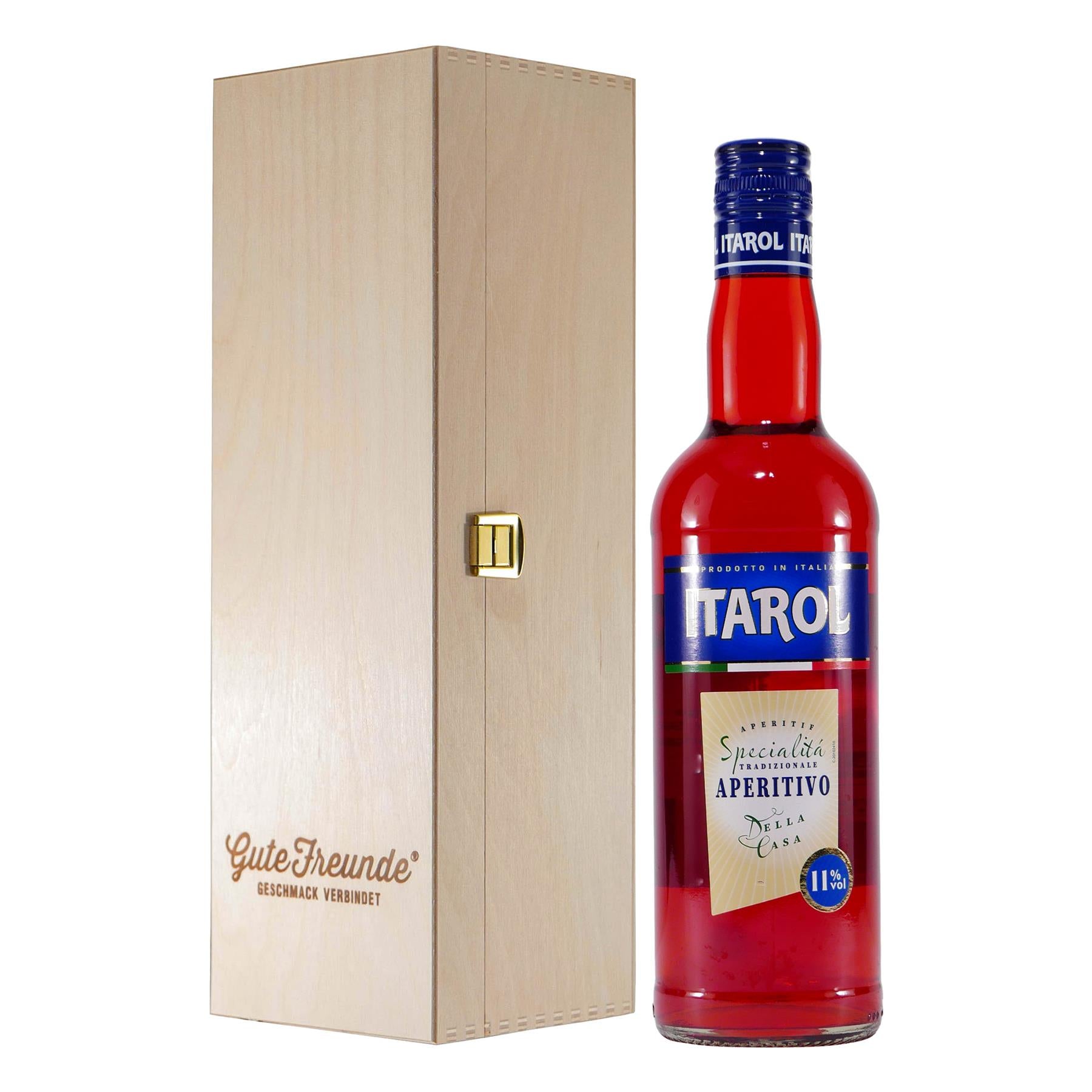 Itarol Aperitivo mit Geschenk-Holzkiste