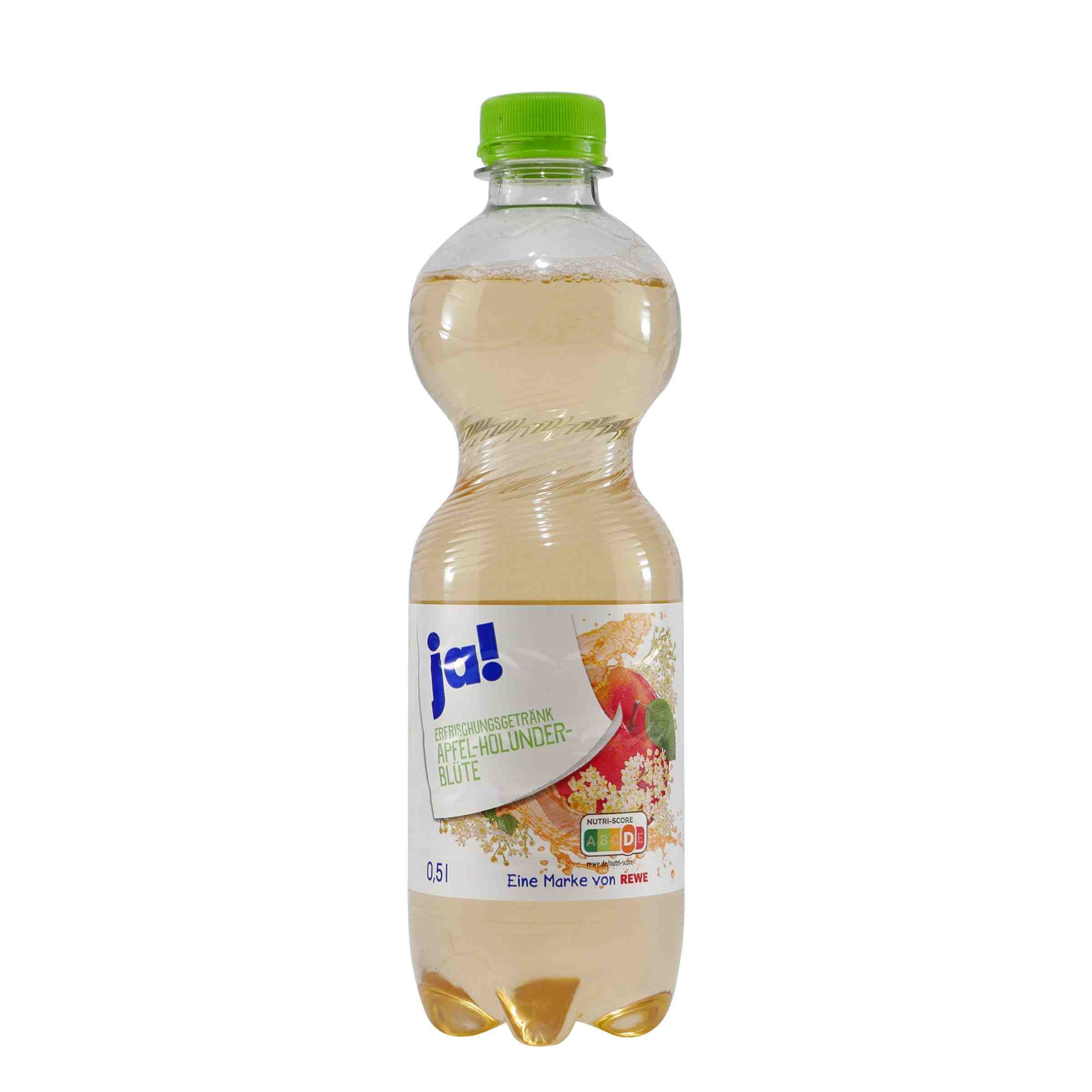 ja! Apfel-Holunderblüte Erfrischungsgetränk (6 x 0,5L)